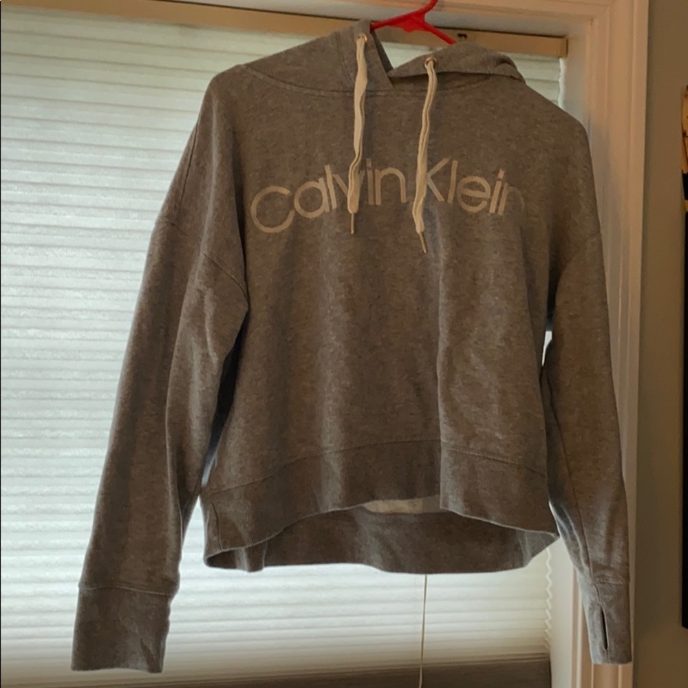 Large Calvin Klein performance hoodie
